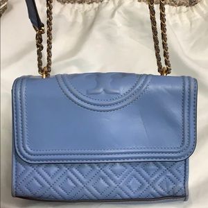 Tory Burch periwinkle small fleming